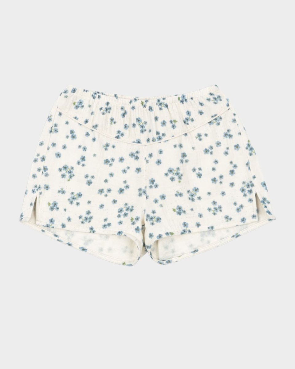 Rosie H-W x Girl's Mioblu Floral Cotton Shorts, SIze 12M